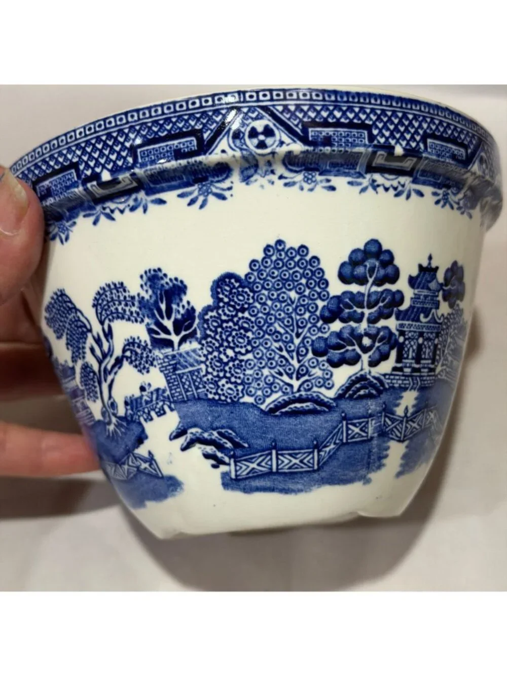 Antique Blue Willow 3.75
